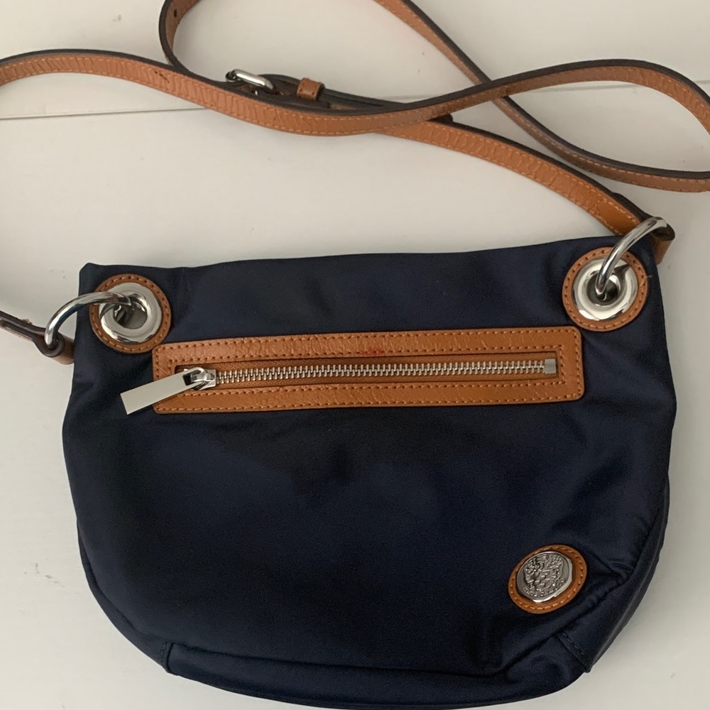Vince Camuto Black Nylon Crossbody